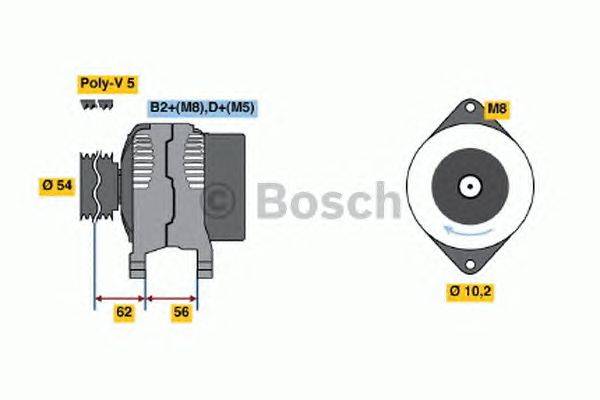 Генератор BOSCH 4732