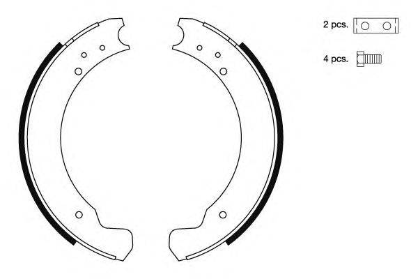 Комплект тормозных колодок HELLA PAGID 8DB 355 000-331