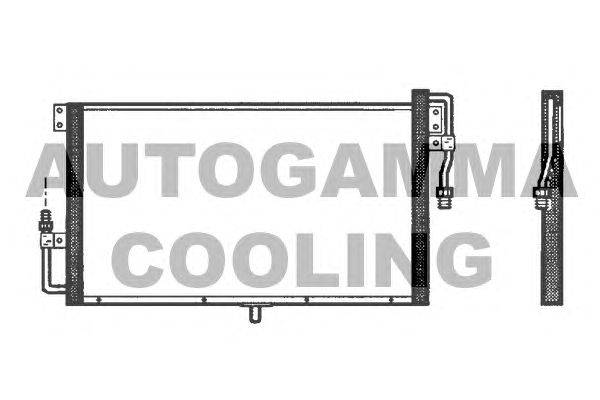 Конденсатор, кондиционер AUTOGAMMA 102559