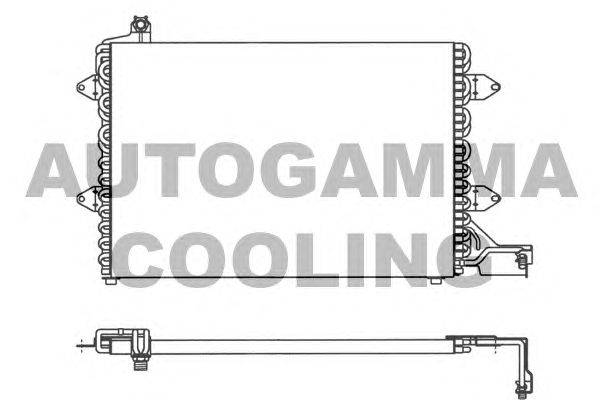 Конденсатор, кондиционер AUTOGAMMA 102819