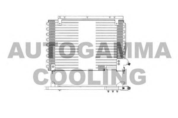 Конденсатор, кондиционер AUTOGAMMA 102832