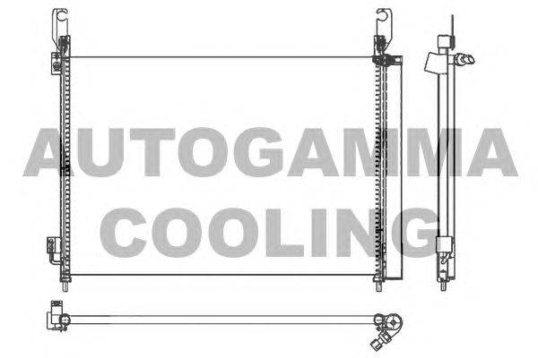 Конденсатор, кондиционер AUTOGAMMA 105689