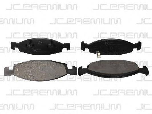 Комплект тормозных колодок, дисковый тормоз JC PREMIUM CO790A