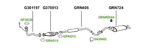 Система выпуска ОГ GT Exhaust 1770