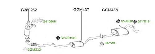 Система выпуска ОГ GT Exhaust 2314
