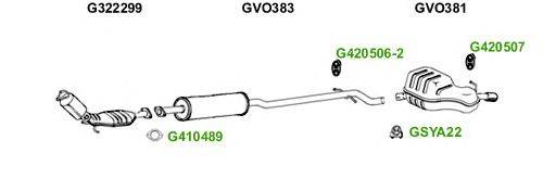 Система выпуска ОГ GT Exhaust 5012