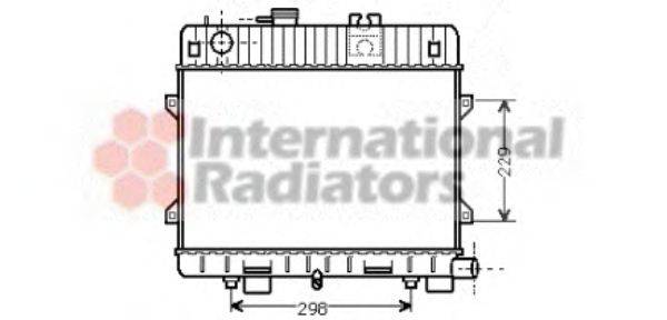 Радиатор, охлаждение двигателя 4SEASONS 104048