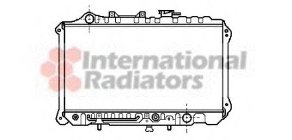 Радиатор, охлаждение двигателя PAPE 11024