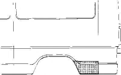 Боковина VAN WEZEL 3070143