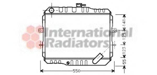 Радиатор, охлаждение двигателя 4SEASONS 119043