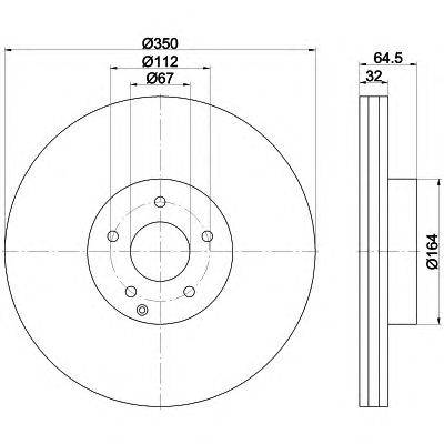 Тормозной диск TEXTAR 92176403