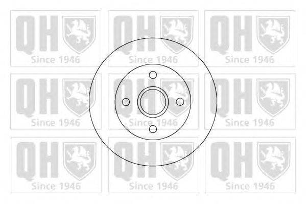 Тормозной диск QUINTON HAZELL BDC4441