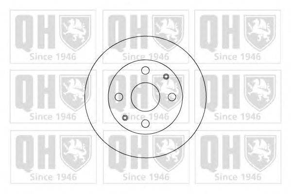 Тормозной диск QUINTON HAZELL BDC4593