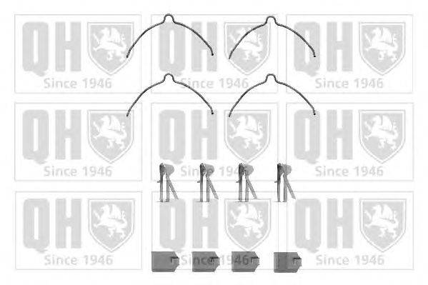 Комплектующие, колодки дискового тормоза A.P. LX0125