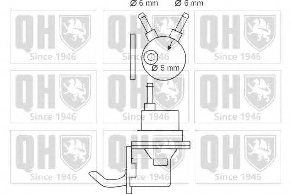 Топливный насос QUINTON HAZELL QFP55