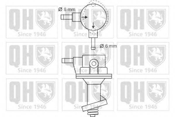 Топливный насос QUINTON HAZELL QFP75