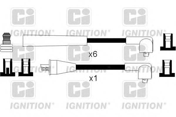 Комплект проводов зажигания QUINTON HAZELL XC1041