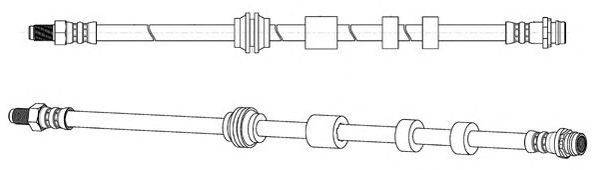 Тормозной шланг FERODO FHY2719