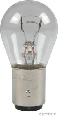 Лампа накаливания; Лампа накаливания, фонарь указателя поворота; Лампа накаливания, фонарь сигнала торможения; Лампа накаливания, стояночные огни / габаритные фонари; Лампа накаливания, задний гарабитный огонь HERTH+BUSS ELPARTS 89901186