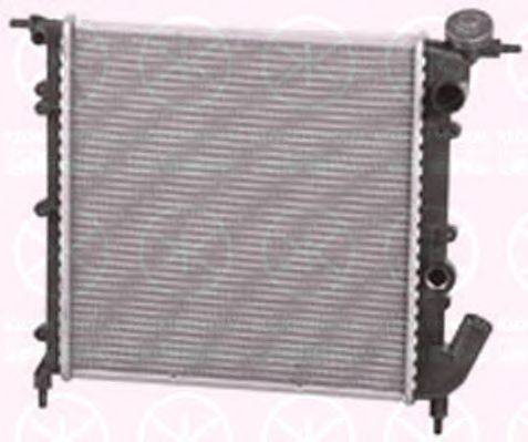 Радиатор, охлаждение двигателя KLOKKERHOLM 6031302120