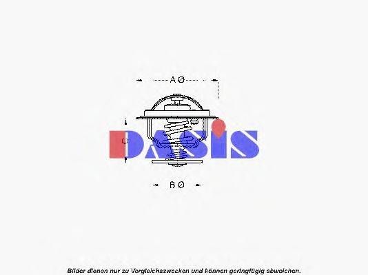 Термостат, охлаждающая жидкость AKS DASIS 133587