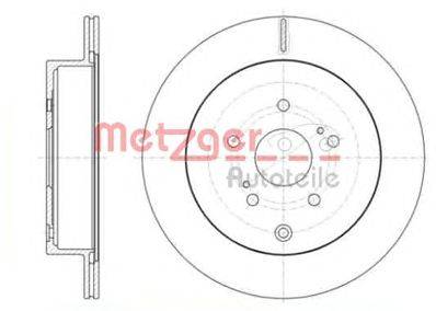 Тормозной диск METZGER 61416.10
