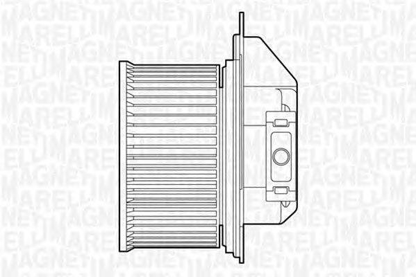 Электродвигатель, вентиляция салона MAGNETI MARELLI 069412515010