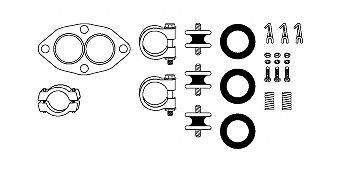 Монтажный комплект, система выпуска HJS 82 23 4076