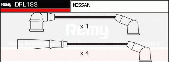 Комплект проводов зажигания DELCO REMY DRL183