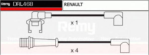Комплект проводов зажигания DELCO REMY DRL468