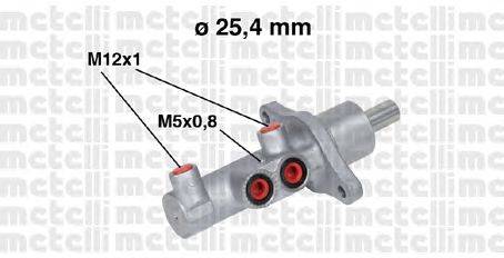 Главный тормозной цилиндр METELLI 05-0543