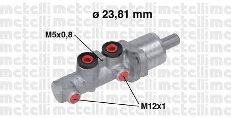 Главный тормозной цилиндр METELLI 050668