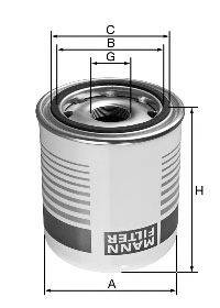 Фильтр для охлаждающей жидкости MANN-FILTER WA 9001