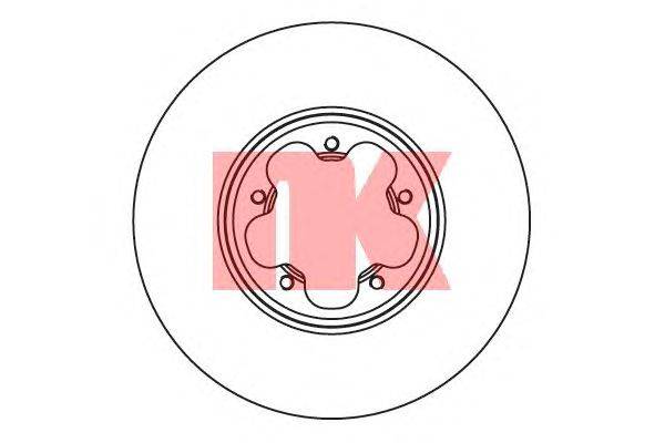 Тормозной диск NK 202589