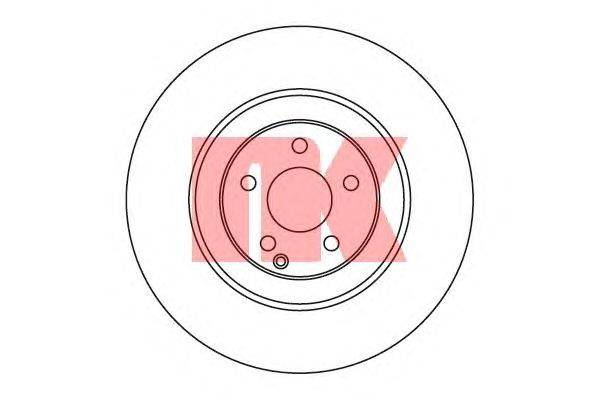 Тормозной диск NK 203383
