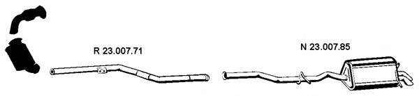 Система выпуска ОГ EBERSPÄCHER 232401