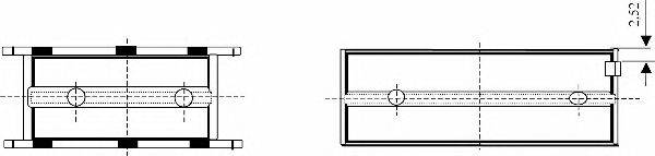 Подшипник коленвала AE AEM92832 STD