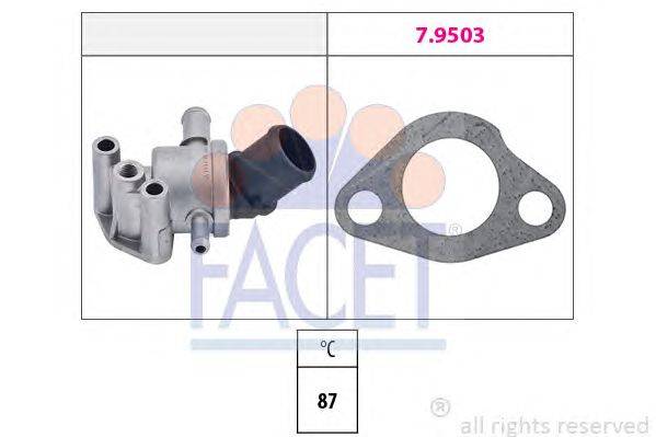 Термостат, охлаждающая жидкость FACET 78108