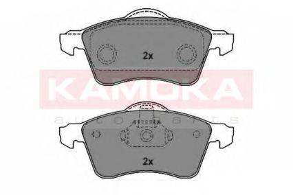Комплект тормозных колодок, дисковый тормоз KAMOKA JQ1012091