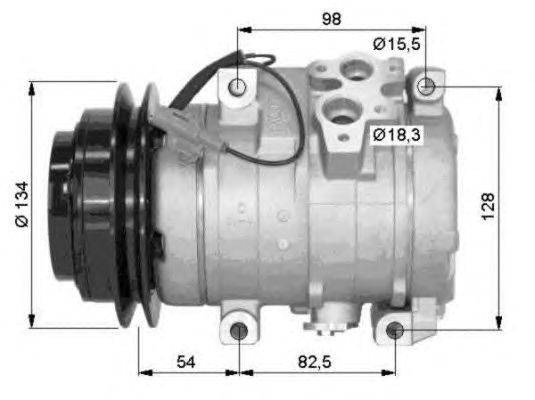 Компрессор, кондиционер NRF 32458G