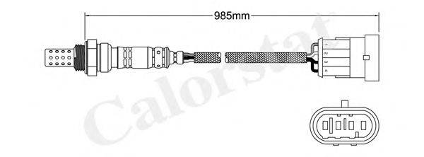 Лямбда-зонд CALORSTAT by Vernet LS140083