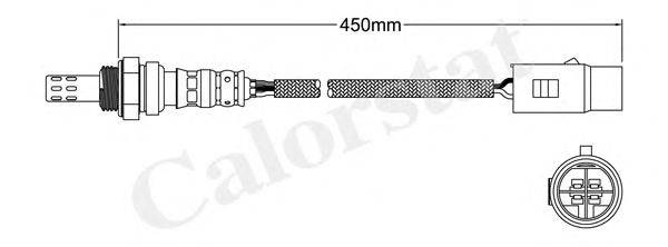 Лямбда-зонд CALORSTAT by Vernet LS140317