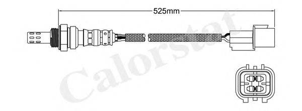 Лямбда-зонд CALORSTAT by Vernet LS140545