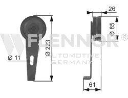 Натяжной ролик, поликлиновой  ремень FLENNOR FS22993