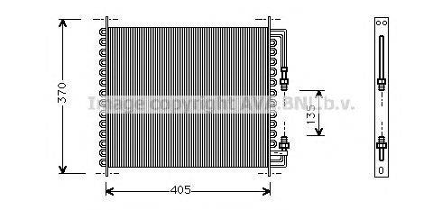 Конденсатор, кондиционер AVA QUALITY COOLING AL5064