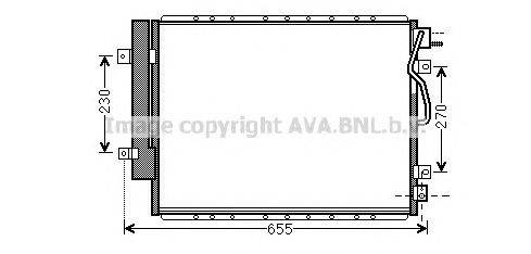 Конденсатор, кондиционер AVA QUALITY COOLING KA5123