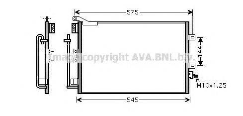 Конденсатор, кондиционер AVA QUALITY COOLING RT5395