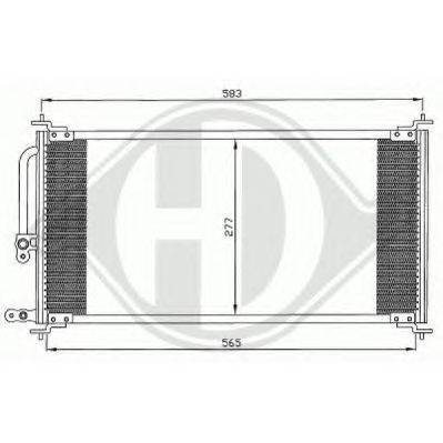 Конденсатор, кондиционер DIEDERICHS 8522200