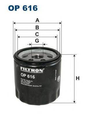FILTRON (НОМЕР: OP616) Масляный фильтр