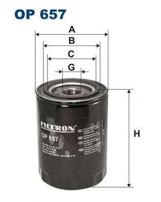 Масляный фильтр FILTRON OP657